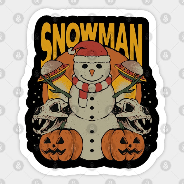 SNOWMAN Sticker by BERKAH SERAWUNG